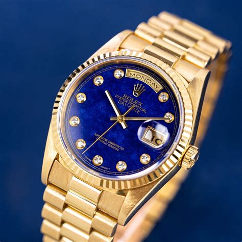 lapis lazuli rolex day date|lapis lazuli watch.